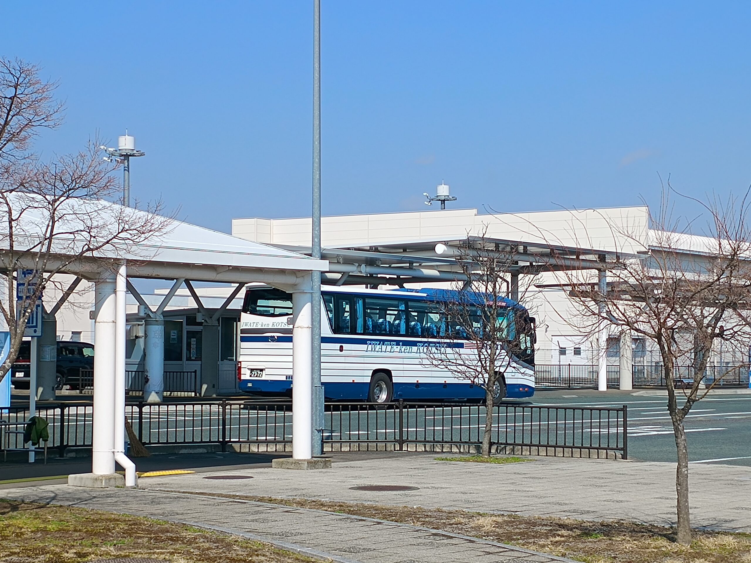 花巻空港～花巻空港駅間のバスの画像